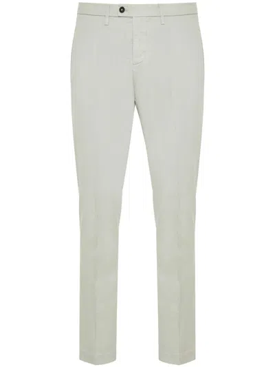 Corneliani Pressed-crease Trousers In 灰色