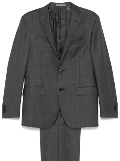 CORNELIANI PRINCE OF WALES-CHECK SUIT