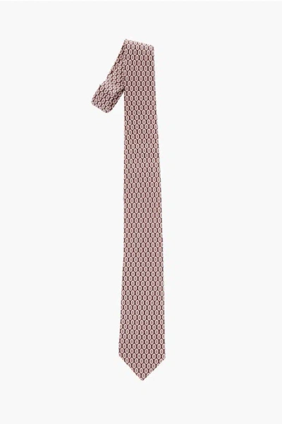 Corneliani Printed Silk Tie