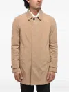 Corneliani Raglan-sleeve Coat In Brown