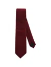Corneliani Red Tie In Red