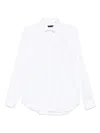Corneliani White Cotton Classic Shirt