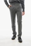 Corneliani Regular Fit Leader Wool Pants