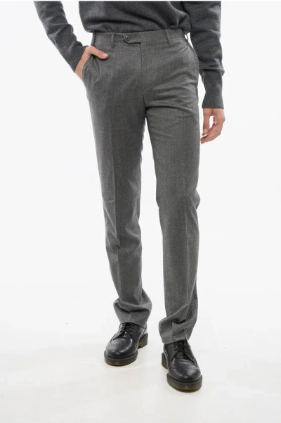 Corneliani Regular Fit Leader Wool Pants