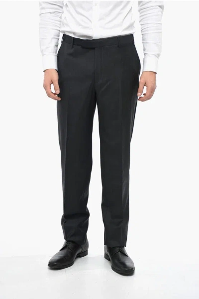 Corneliani Regular Fit Virgin Wool Pants