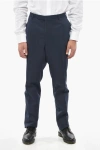 Corneliani Regular Waist Straight Fit Pants In Blue