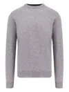 Corneliani Wool And Cashmere Sweater In Gray