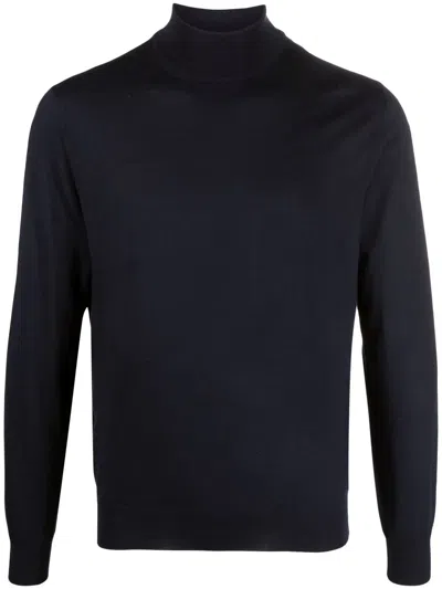 CORNELIANI ROLL-NECK KNIT JUMPER