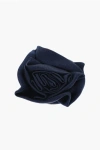 Corneliani Rose Design Silk Brooch