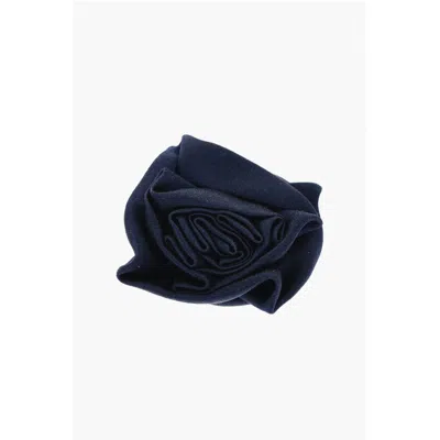 Corneliani Rose Design Silk Women's Brooch