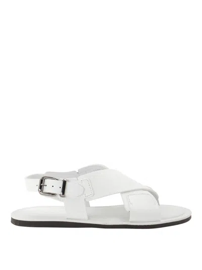 Corneliani Sandals In White