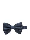 Corneliani Satin-finish Bow Tie In Blue