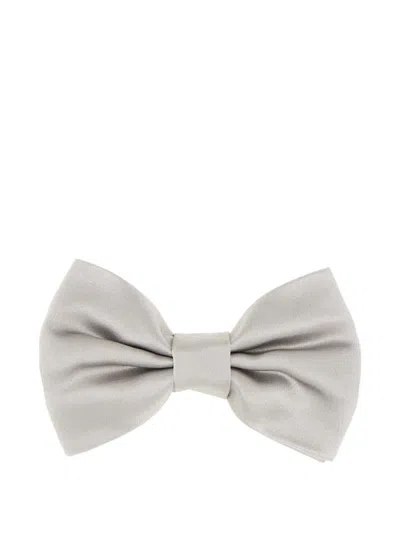 Corneliani Self-tie Bow Tie In Neutral