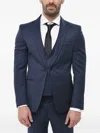 Corneliani Shawl-lapel Suit In Blue
