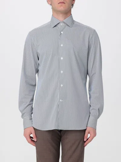 Corneliani Shirt  Men Color Multicolor In Blue