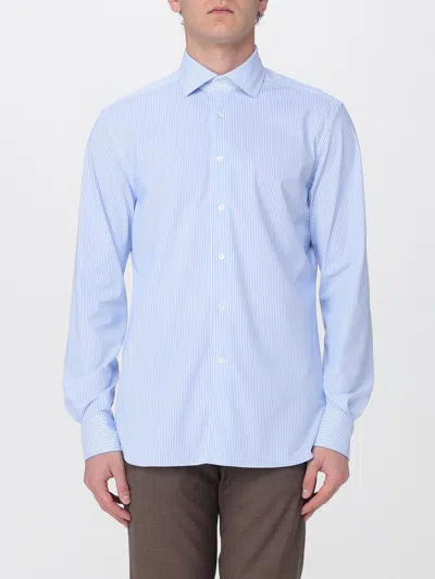 Corneliani Shirt  Men Color Fa01 In Blue