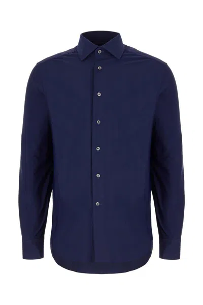Corneliani Shirts In Blue