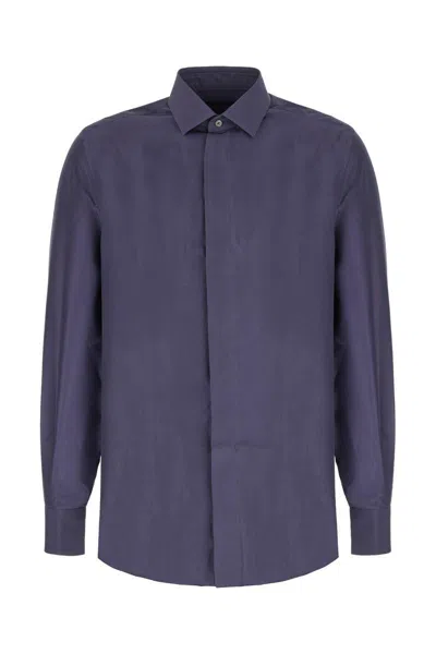 Corneliani Shirts In Blue