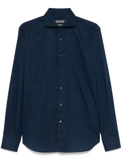 Corneliani Shirts In Blue