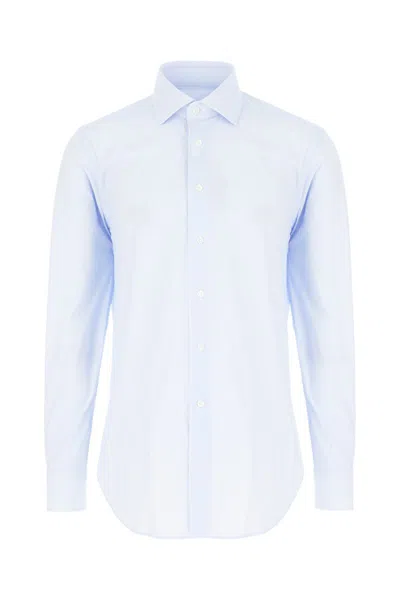 Corneliani Shirts In Micro Dotted
