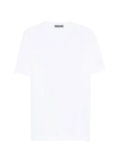Corneliani Short-sleeve T-shirt In White