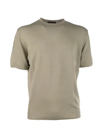 Corneliani Short-sleeve T-shirt In Neutral