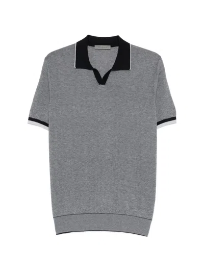 Corneliani Short-sleeved T-shirt In Gray