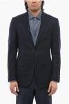 Corneliani Side Vents Wool Leader 2-button Blazer With Flap Pocket