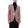Corneliani Silk And Virgin Wool Side Vents Notch Lapel Gate 2-button Bl