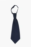 Corneliani Silk Ascot Tie With Ton On Ton Embroidery