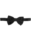 Corneliani Silk Bow Tie In Black