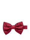 Corneliani Silk Bow Tie In Red