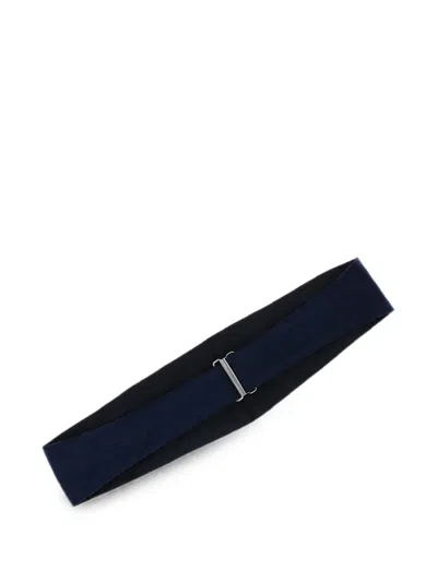 Corneliani Silk Cummerbund In White