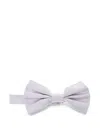 Corneliani Light Purple Jacquard Bow Tie In Purple