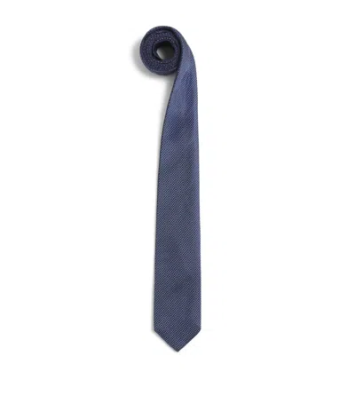 Corneliani Silk Jacquard Tie In Multi