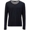 Corneliani Silk Men's T-shirt In Blue