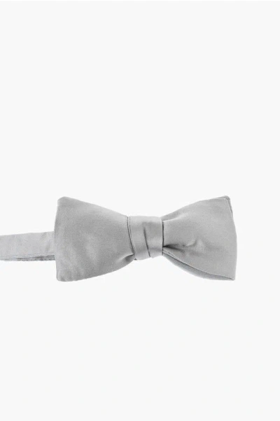CORNELIANI Silk Satin Bow Tie