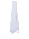 Corneliani Silk Tie In Blue