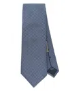 Corneliani Silk Tie In Blue