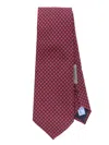 Corneliani Silk Tie In Red