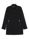 Corneliani Single-breasted Coat In Blue