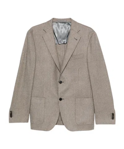 CORNELIANI SINGLE-BREASTED JACKET