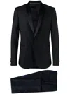 Corneliani Navy Blue Single-breasted Slim-cut Dinner Suit