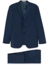 Corneliani Single-breasted Suit In Blue