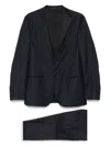 Corneliani Navy Blue Single Breasted Suit In Blue