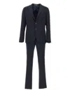 Corneliani Single-breasted Suit In Blue