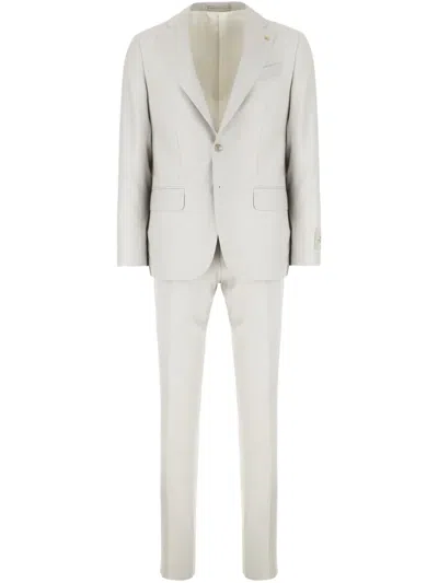 Corneliani Single Breasted Suit In Gray