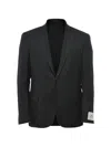 Corneliani Single-breasted Blazer In Black