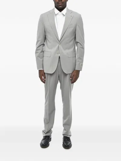 Corneliani Single-breasted Notch-lapel Suit In Gray
