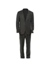 Corneliani Single-breasted Patch-pocket Suit In Gray